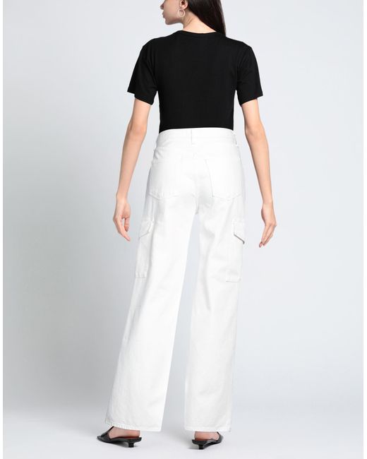 Agolde White Jeans