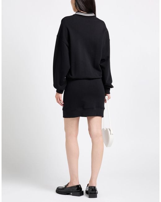 MSGM Black Midi Dress