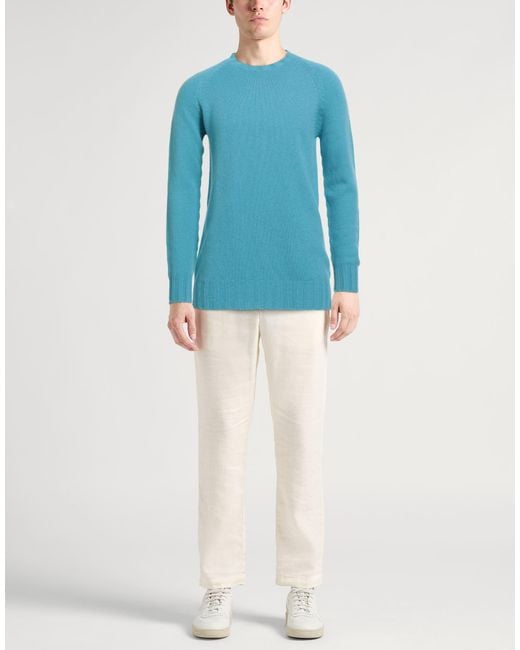 Tagliatore Blue Sweater for men