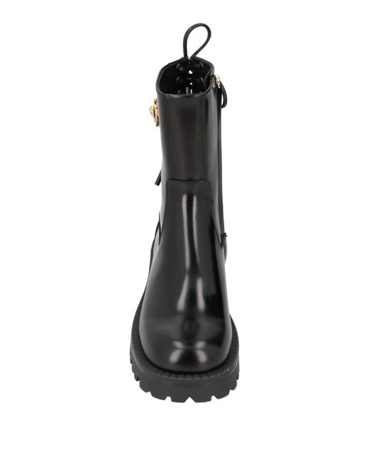 Versace Black Ankle Boots