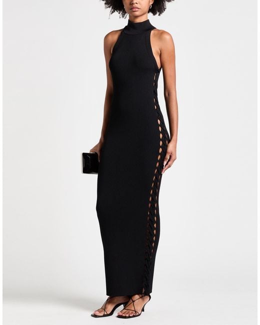 Liviana Conti Black Maxi Dress