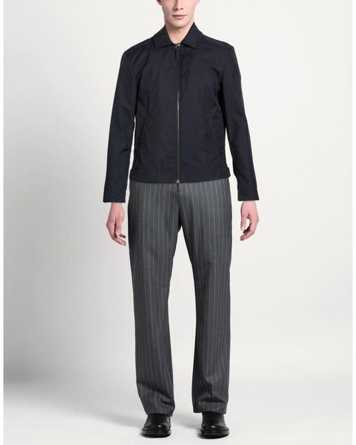 Slowear Blue Teknosartorial Midnight Jacket Polyester, Cotton, Polyurethane for men