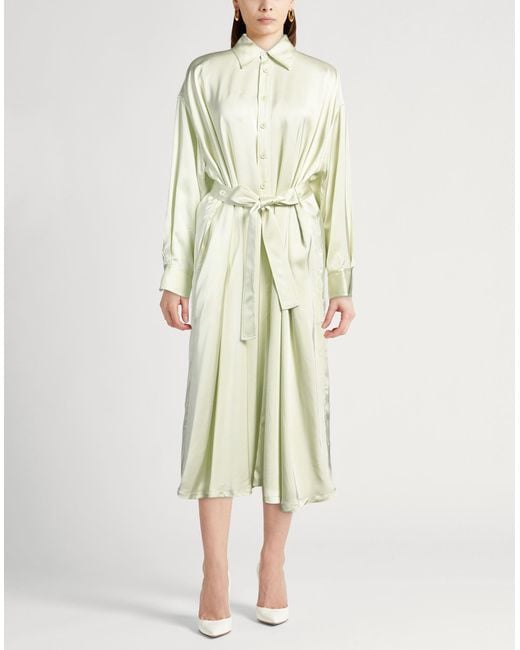 Fabiana Filippi White Midi Dress