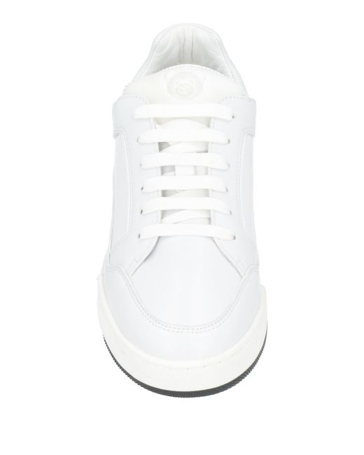 Moschino White Sneakers Polyurethane