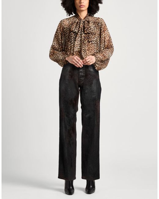 DSquared² Black Jeans Cotton, Polyester, Elastane