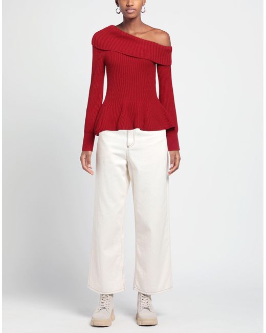 Alexander McQueen Red Sweater