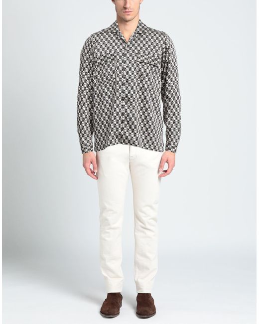 Dnl White Shirt for men