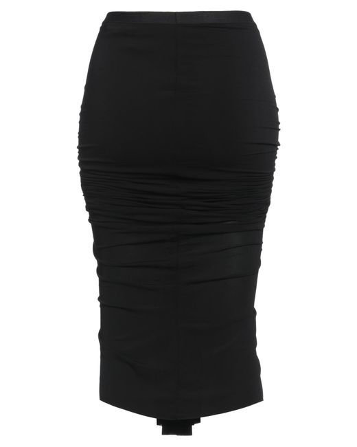Rick Owens Black Midi-Rock
