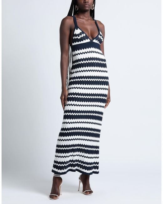 P.A.R.O.S.H. White Midi Dress