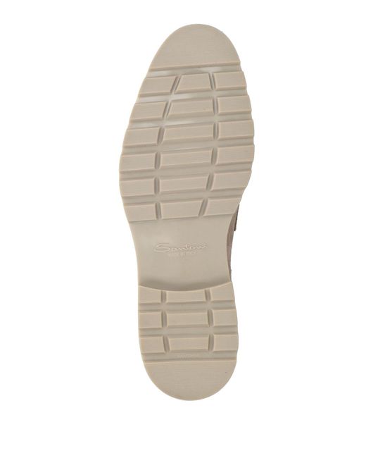 Santoni Gray Loafer for men