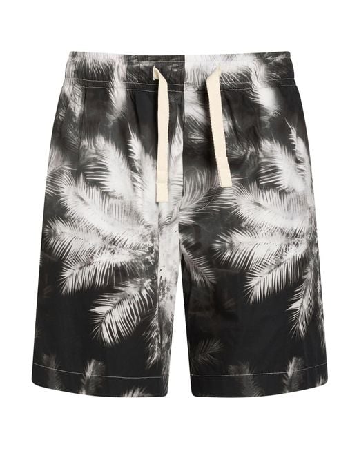 Palm Angels Gray Shorts & Bermuda Shorts for men