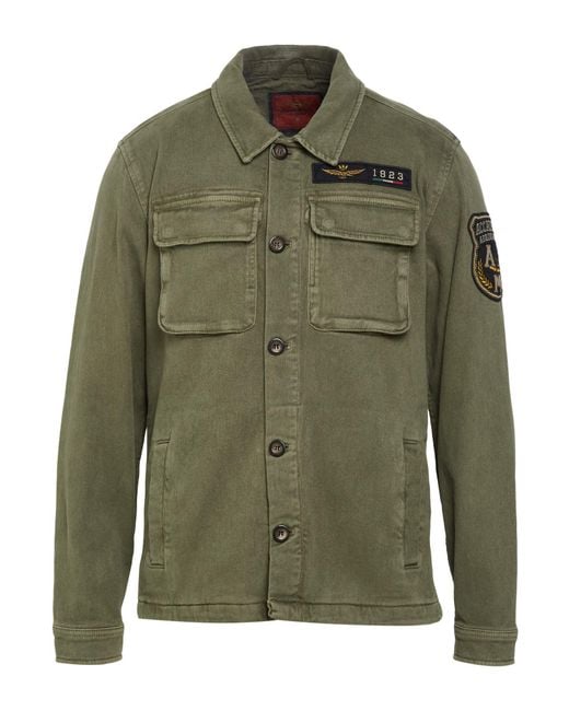 Aeronautica Militare Green Jacket for men