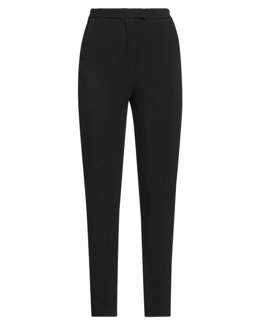 Nora Barth Black Pants Polyester, Viscose, Elastane