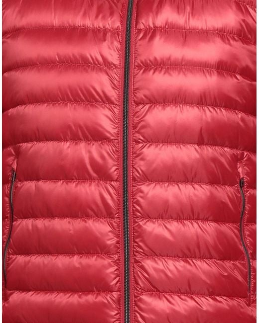 Herno Red Puffer Polyamide, Polyester for men