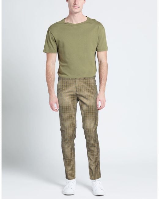 Yan Simmon Natural Pants Cotton, Polyester, Elastane for men