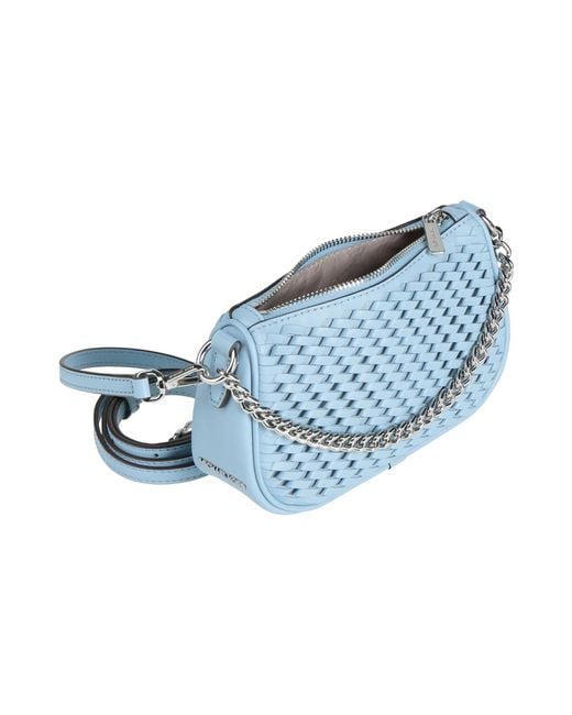 MICHAEL Michael Kors Blue Handbag Polyurethane, Cotton, Polyester