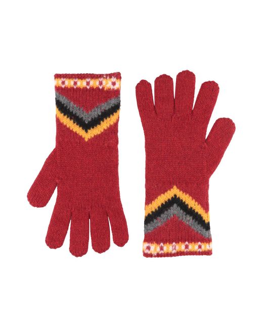 Alanui Red Gloves
