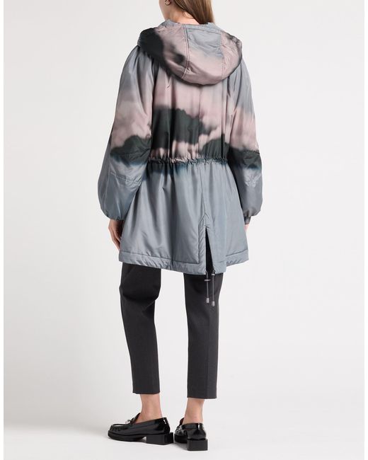 Alberta Ferretti Gray Coat Polyester