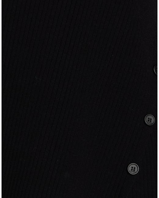 Courreges Black Turtleneck Viscose, Polyester