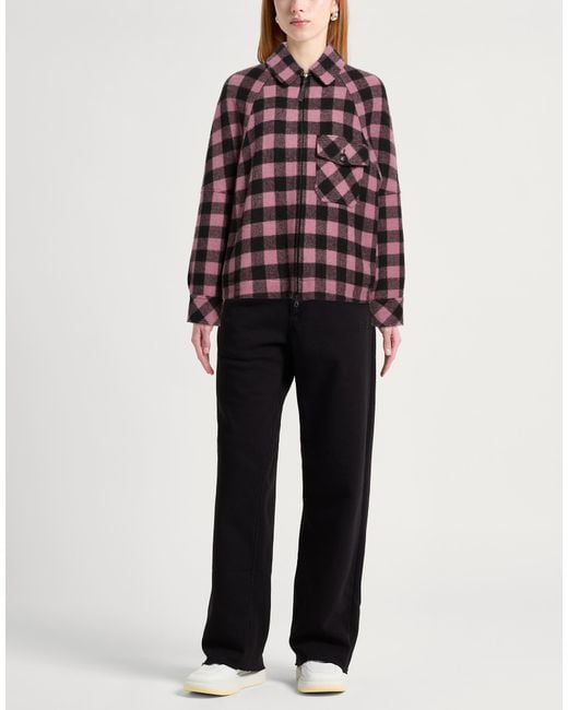 Woolrich Pink Jacket Wool, Polyamide