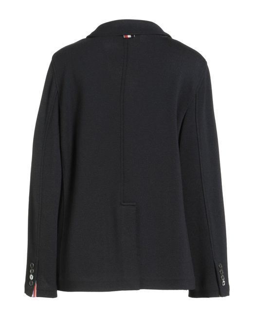 Thom Browne Black Blazer Virgin Wool