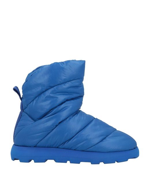 PIUMESTUDIO Blue Ankle Boots