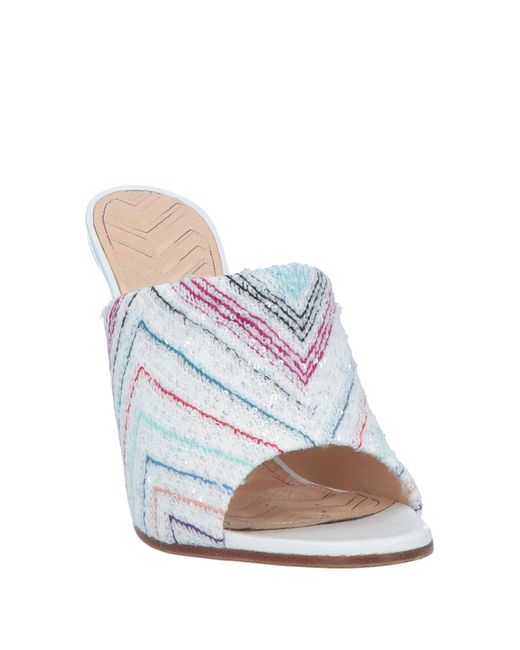 Missoni White Sandals