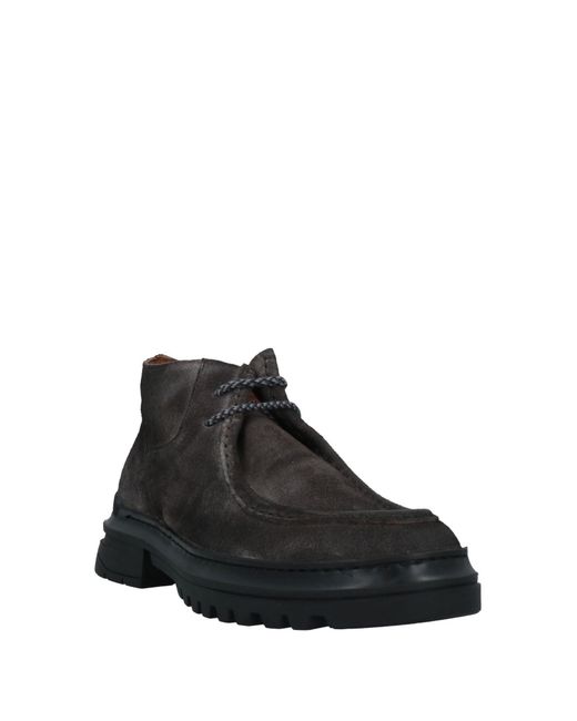 Baldinini Black Ankle Boots for men