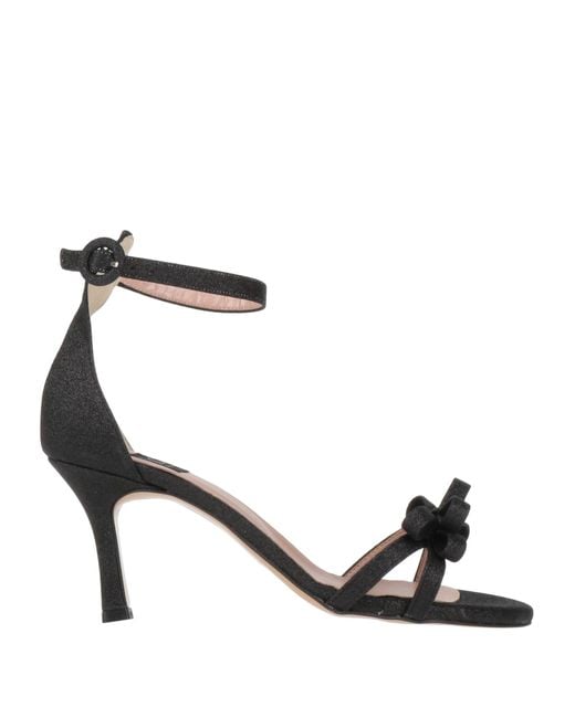 Islo Isabella Lorusso Black Sandals Textile Fibers