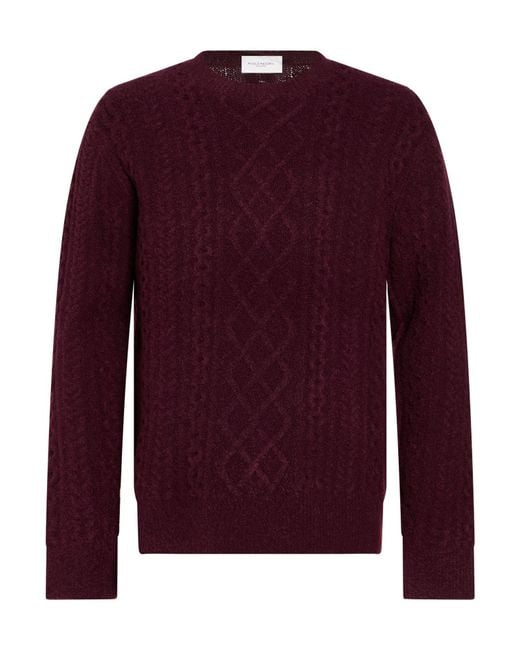 Pullover Paolo Pecora de hombre de color Red
