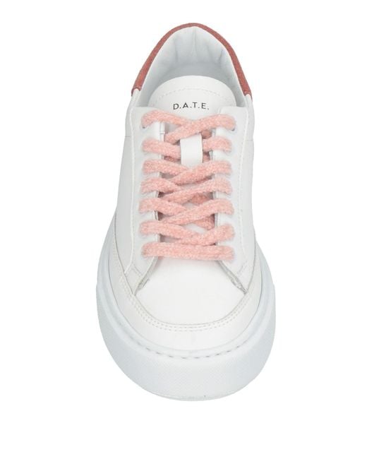 Date White Sneakers Leather