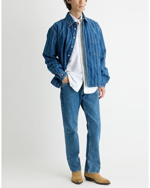 Jacquemus Blue Denim Outerwear Cotton for men