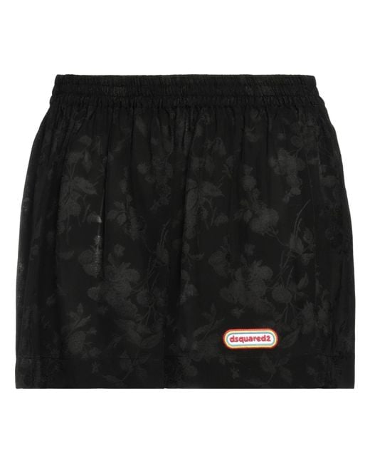 Mini-jupe DSquared² en coloris Black