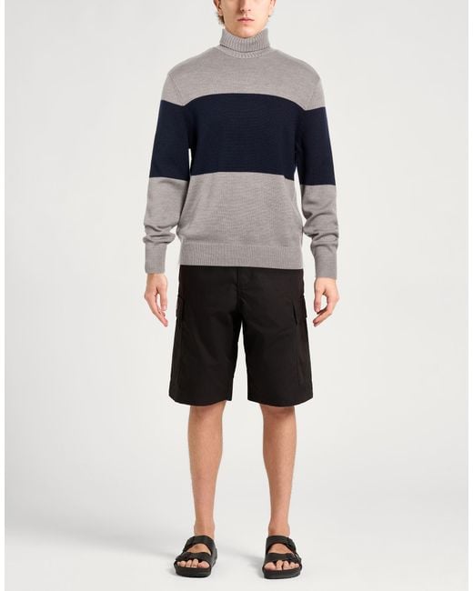 ARMANI EXCHANGE Blue Turtleneck for men