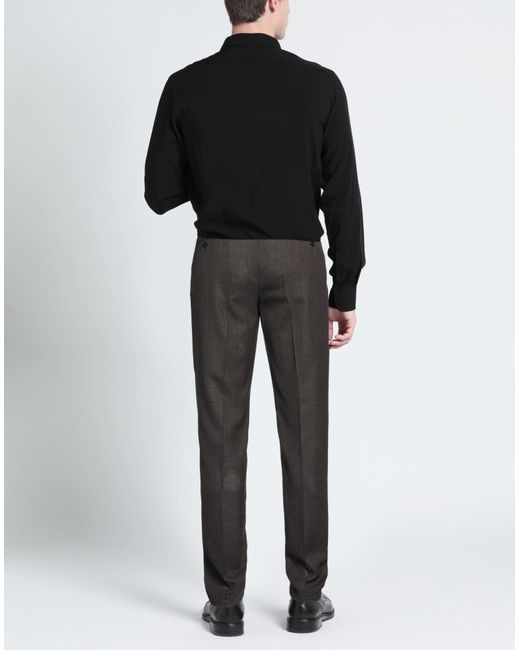 Black Shirt Grey Trouser Combo For Men - Evilato