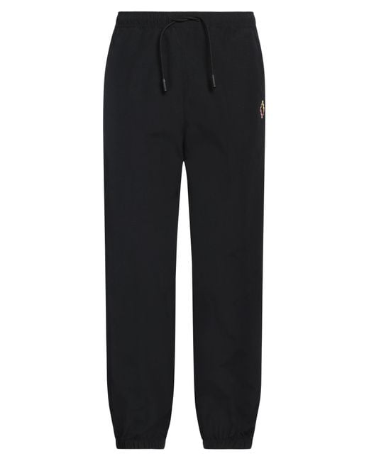 Marcelo Burlon Black Pants Polyamide for men