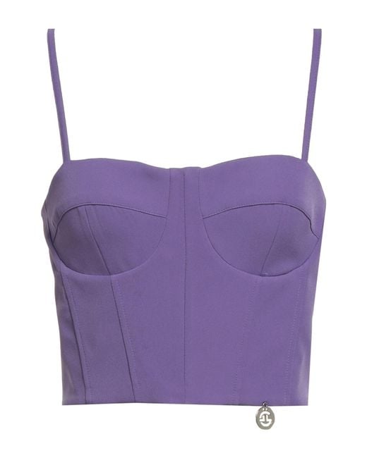 Gaelle Paris Purple Top