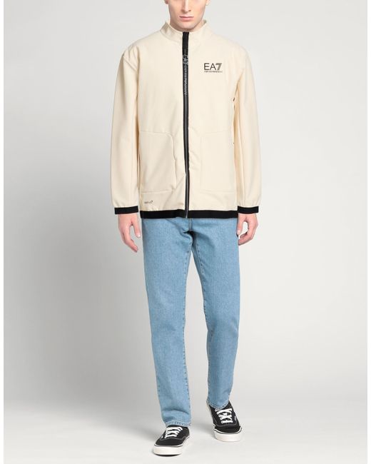 EA7 Natural Jackets for men
