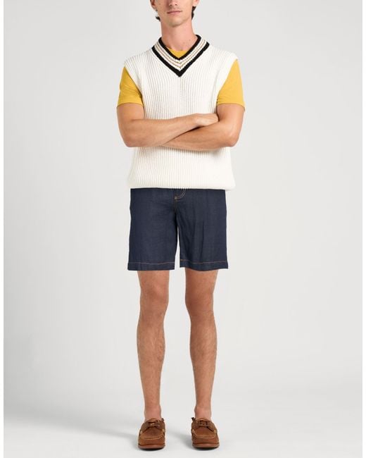 Shorts E Bermuda di Alpha Studio in Blue da Uomo