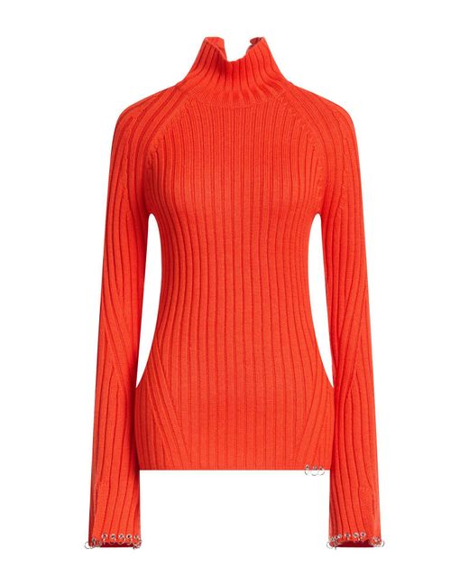 Patrizia Pepe Red Turtlenecks