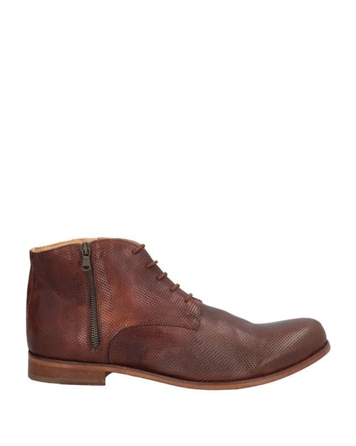 JP/DAVID Brown Ankle Boots for men