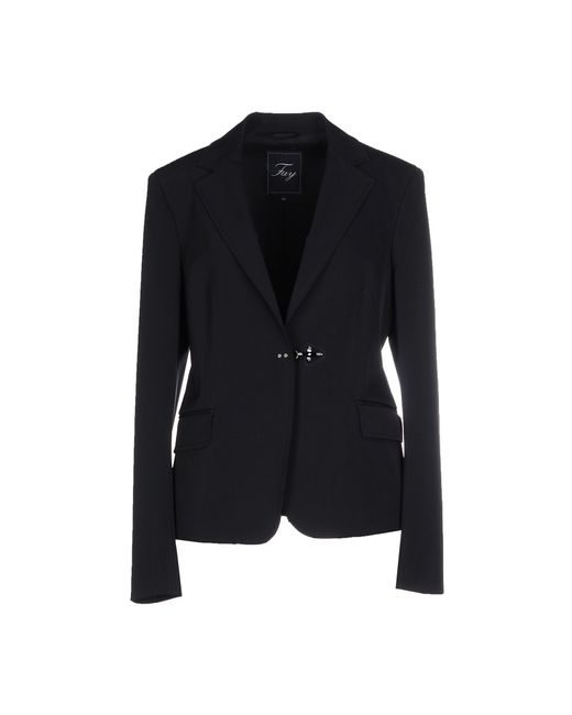 Fay Black Suit Jacket