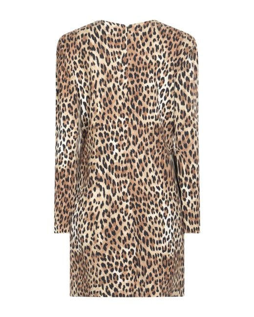 Moschino Natural Couture Mini Dress Viscose, Virgin Wool, Elastane