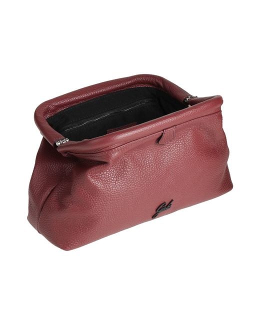 Gabs Red Cross-Body Bag Calfskin