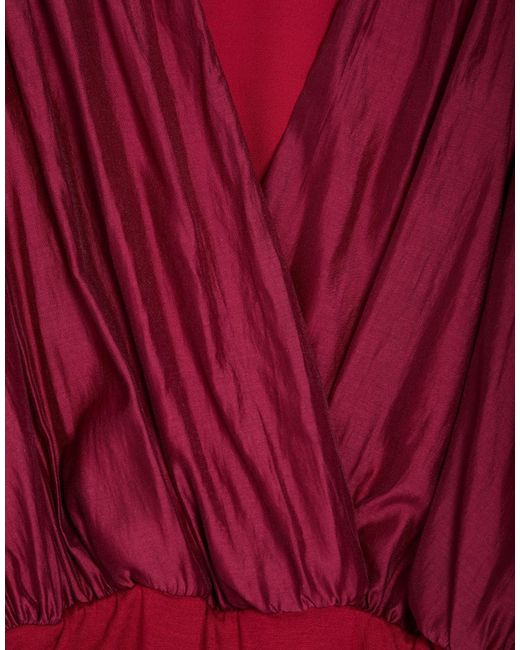 ViCOLO Red Bodysuit Lyocell, Polyester