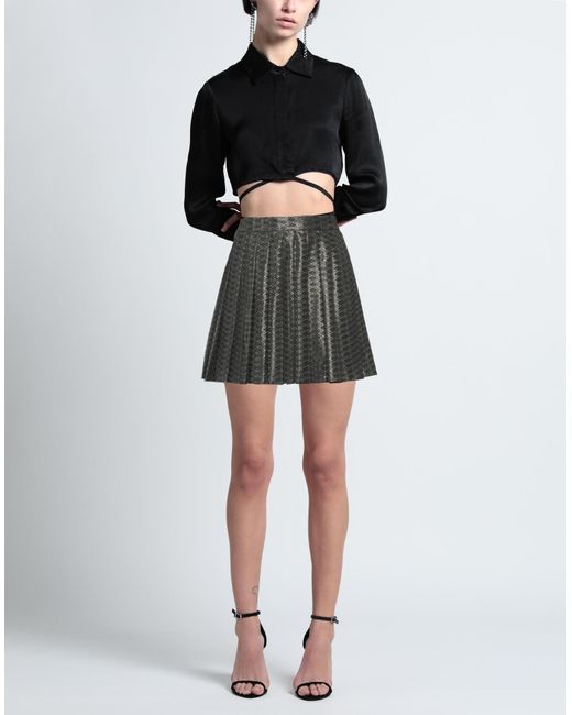 PT Torino Gray Mini Skirt