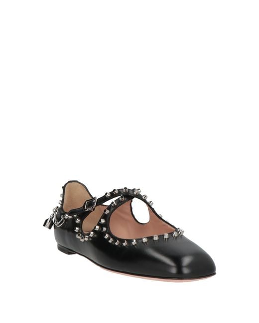 Bally Black Ballet Flats