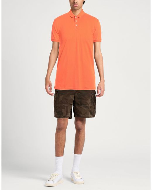 Colmar Orange Polo Shirt for men