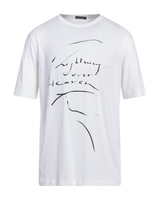 T-shirt di Ann Demeulemeester in White da Uomo