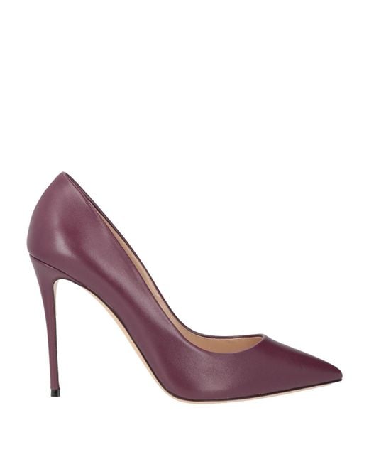 Casadei Purple Pumps